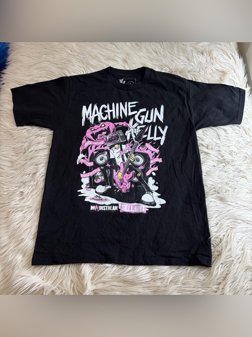 Machine Gun Kelly Mainstream Sellout Tour 2022 T Shirt Tee Men’s Size Large